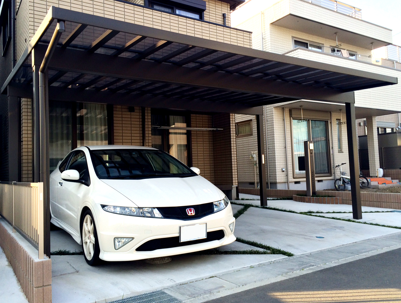 梁はね出しタイプ ソルディポート1500 川越市｜アメリカンガレージ